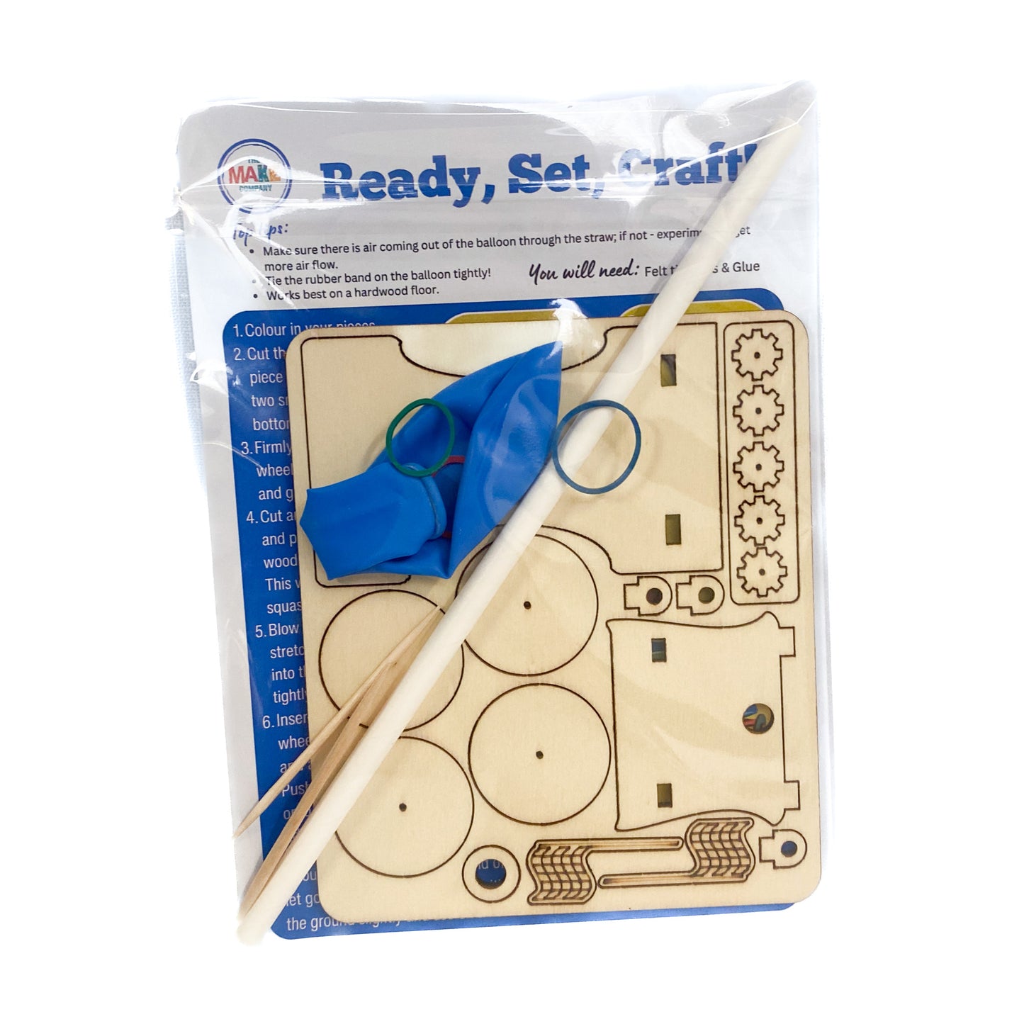 Balloon Race Car Craft