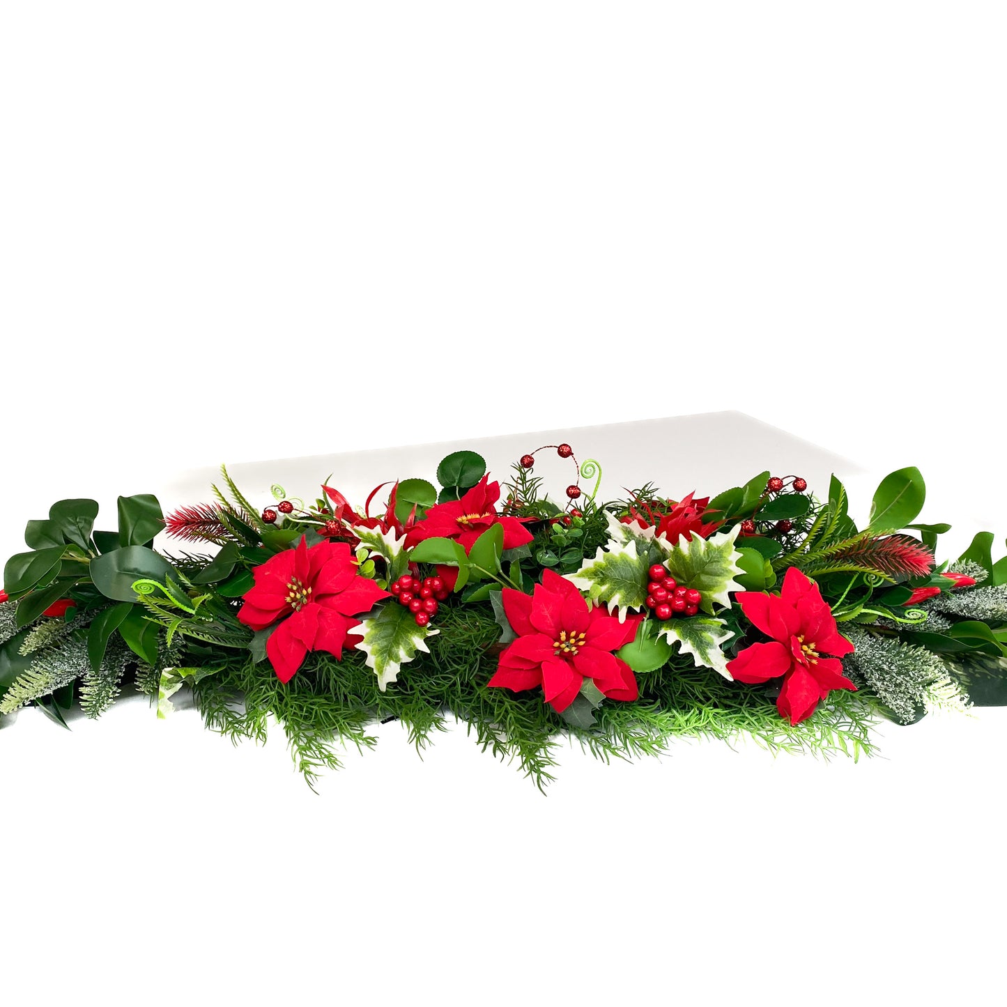 Christmas Table Arrangement with Chocolates