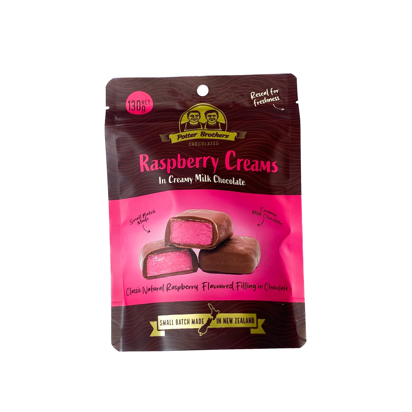 Potter brothers Raspberry Creams 130g
