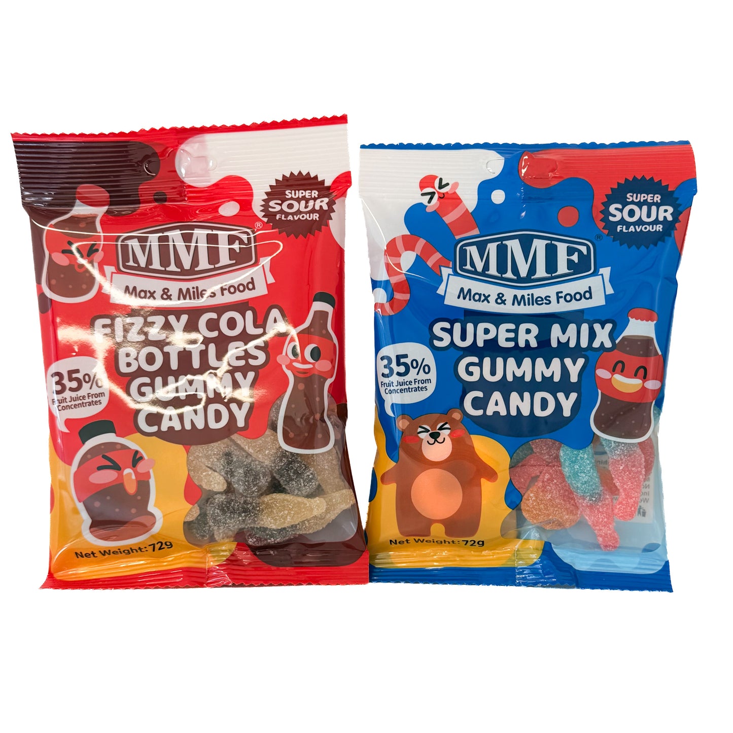 Sour Lolly Bags 72g