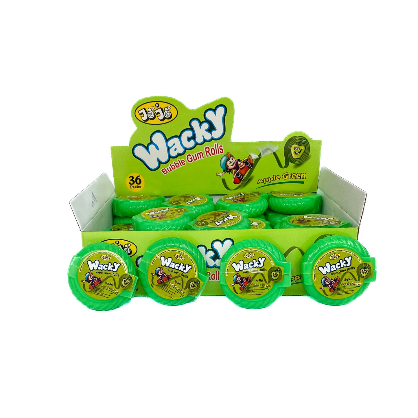 Whacky Tape Gum Rolls 15g