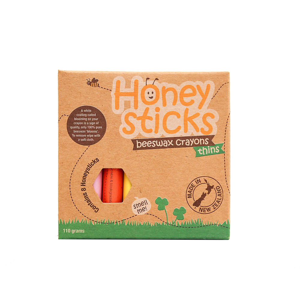 Honey Sticks Thins Crayons – Loaded with Love