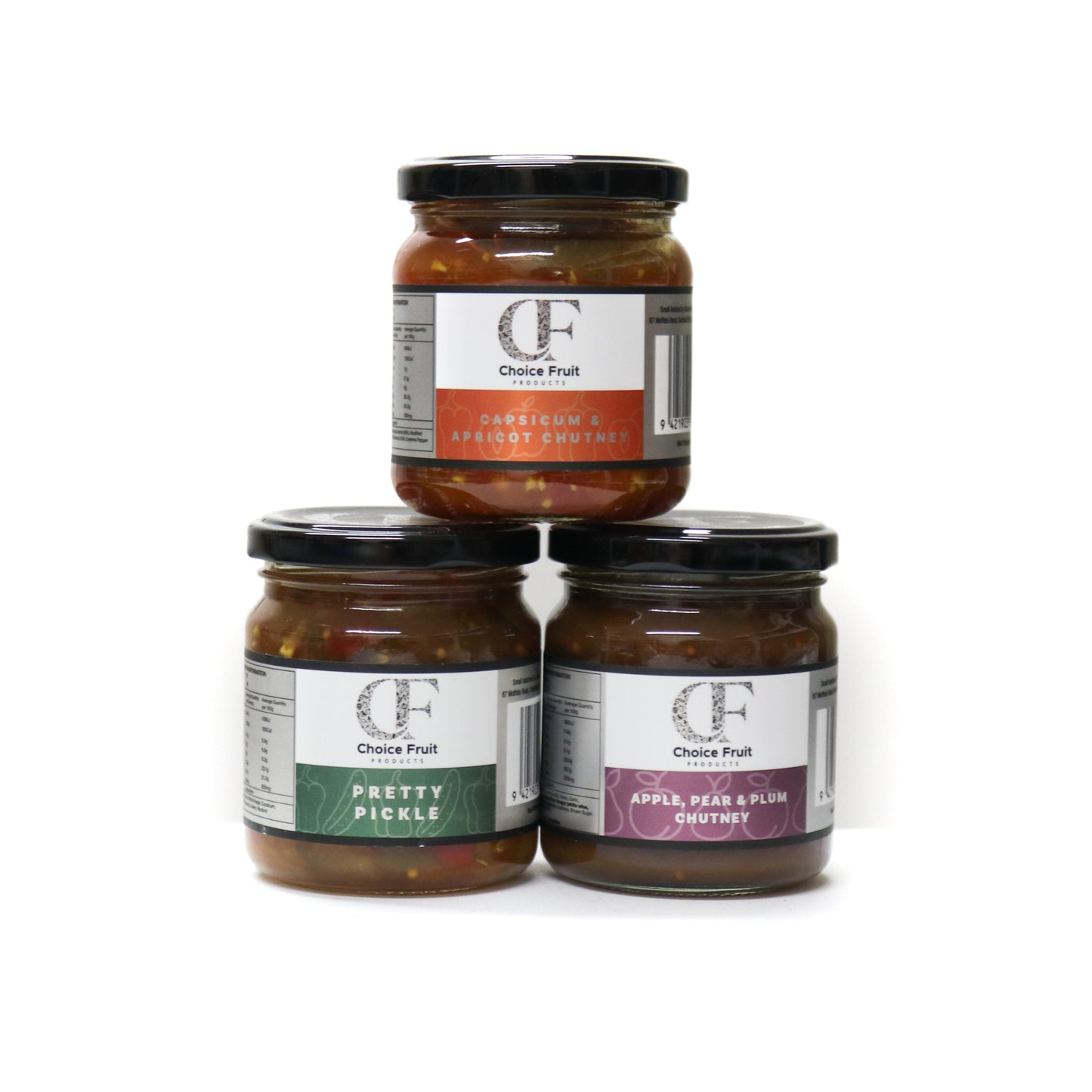 Choice fruit Chutney's 200g - 210g