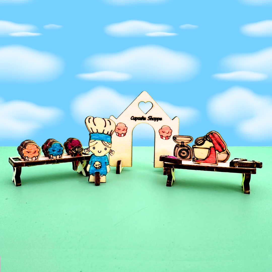 Cupcake Shoppe - Craft kit