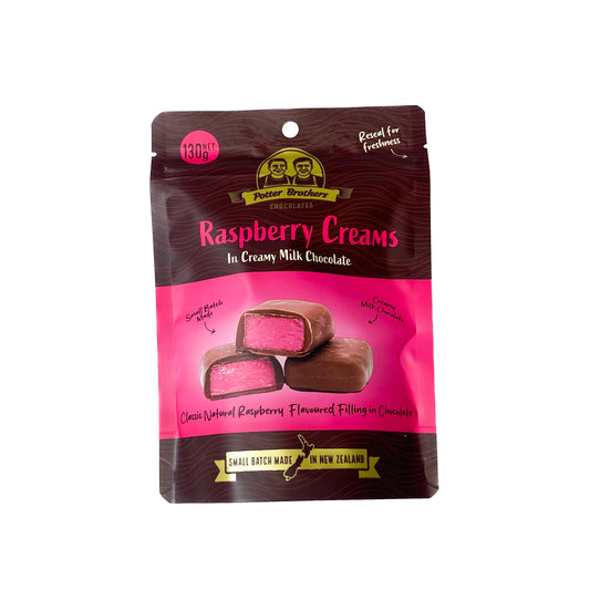 Potter brothers Raspberry Creams 130g