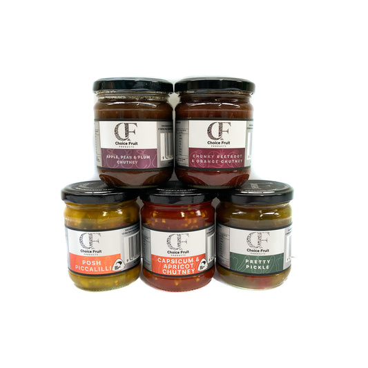 Choice fruit Chutney's 200g - 210g