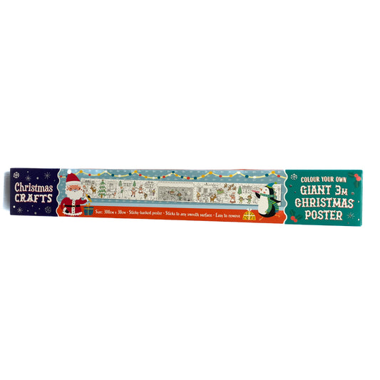 Christmas craft - Giant 3m Colour your own poster