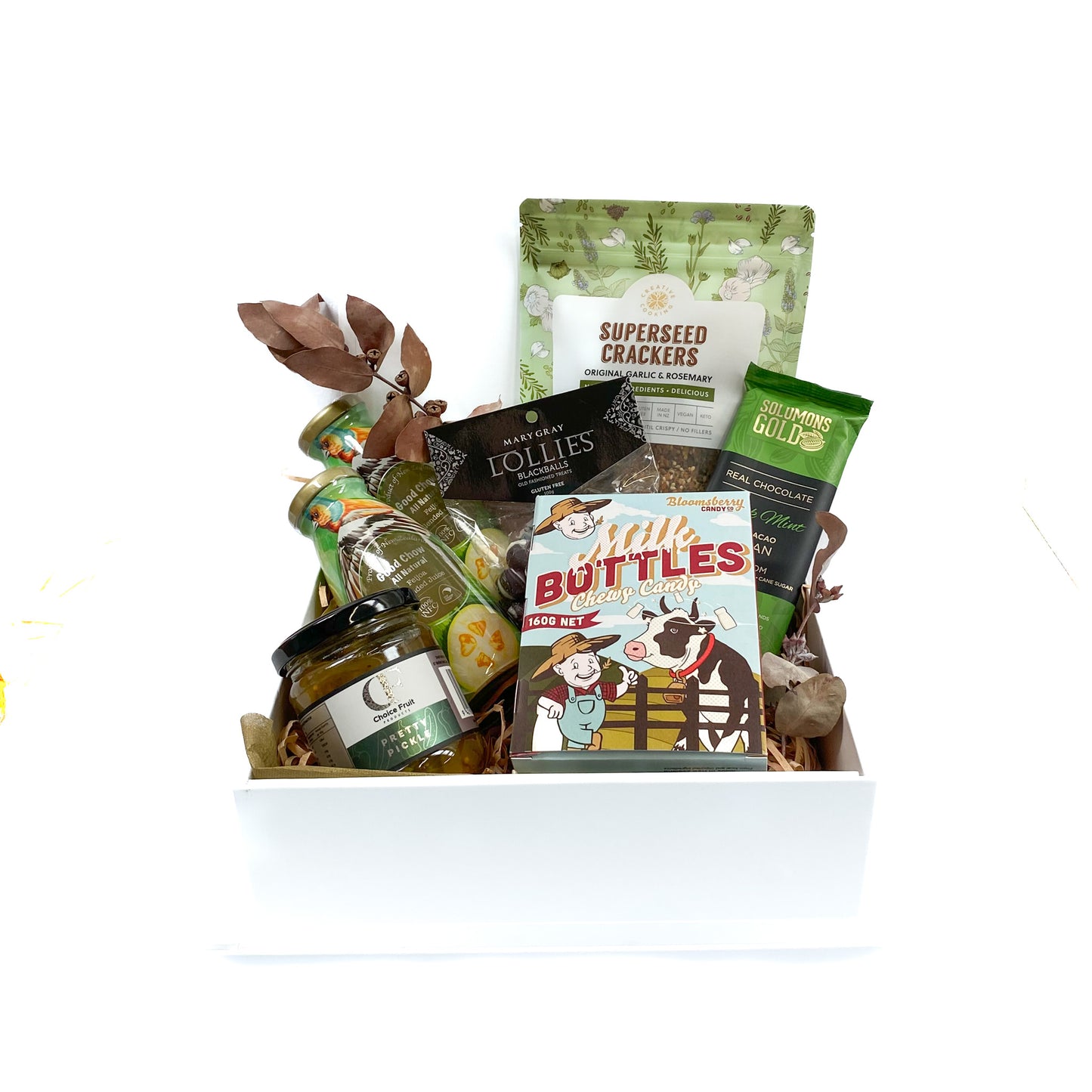 Rustic Kiwi Delights Gift Box