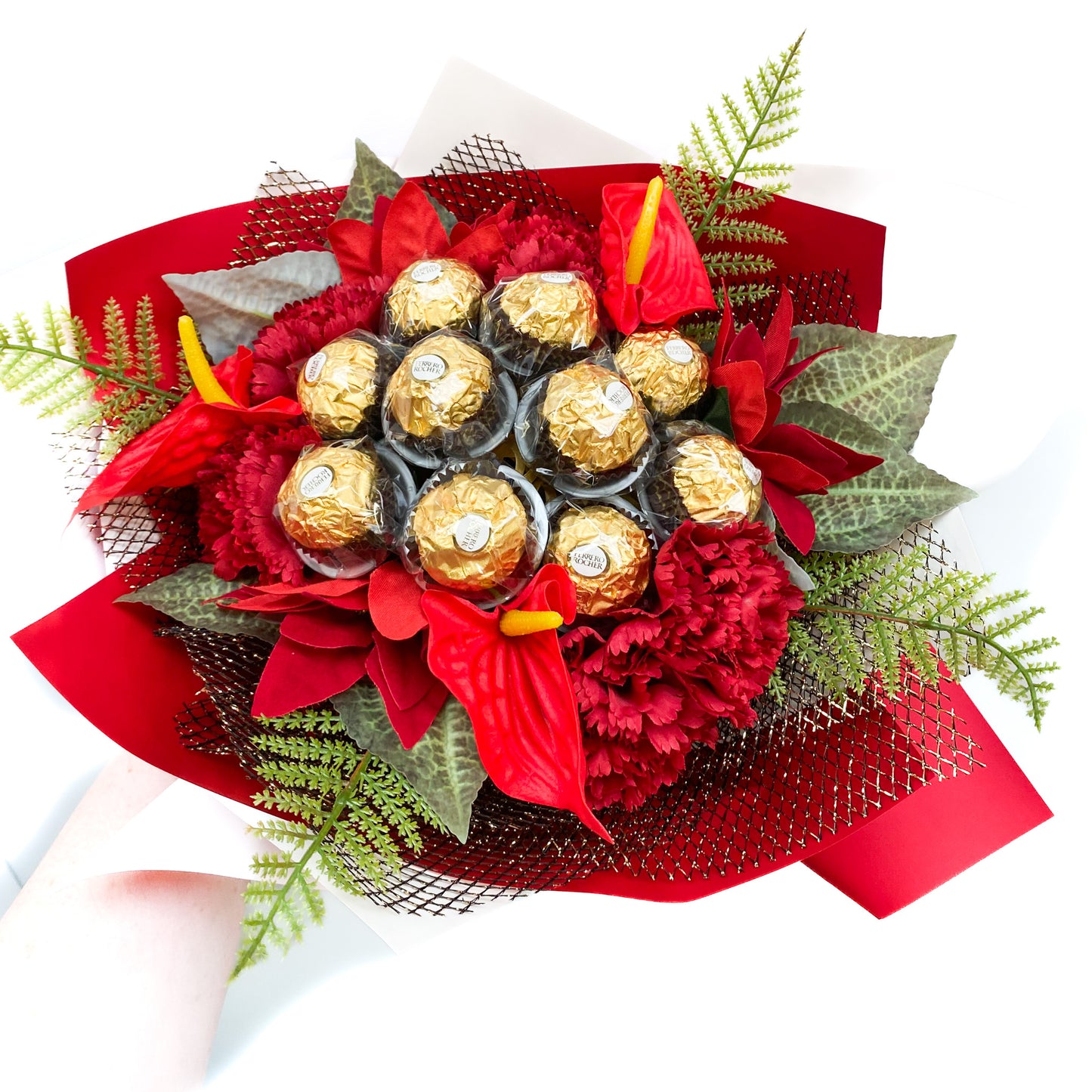 Christmas Chocolate & Florals Bouquet