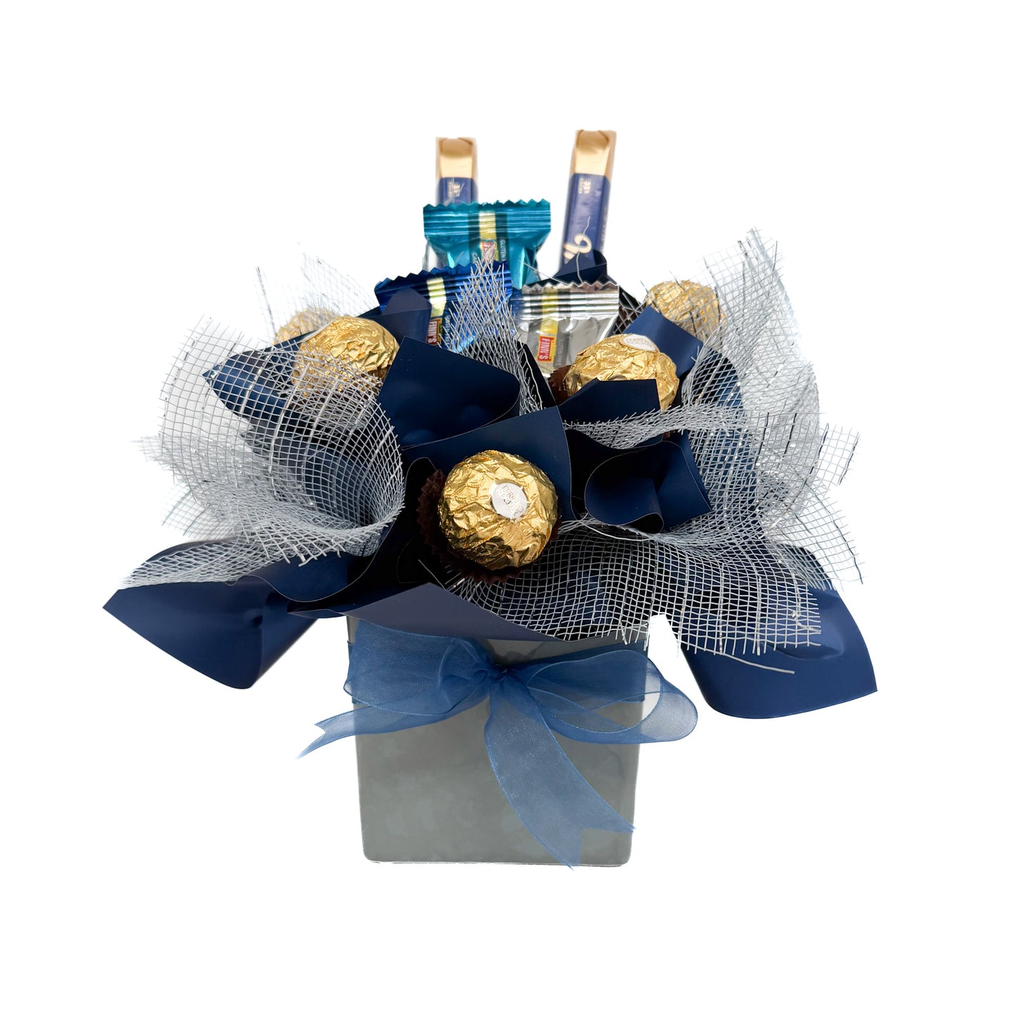 Love in Bloom – Valentine’s Chocolate Arrangement
