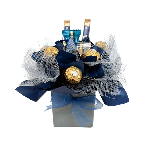 Love in Bloom – Valentine’s Chocolate Arrangement