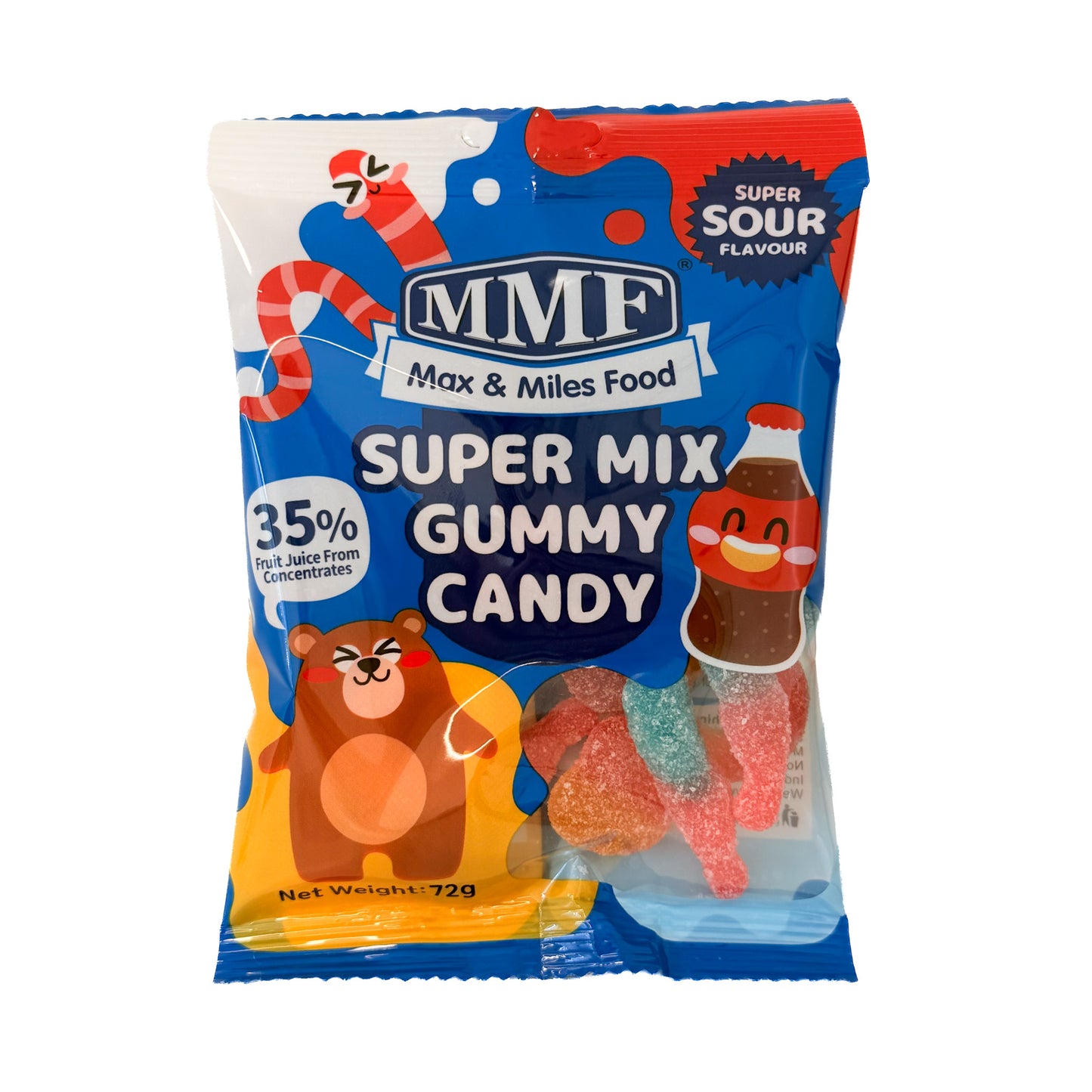 Sour Lolly Bags 72g