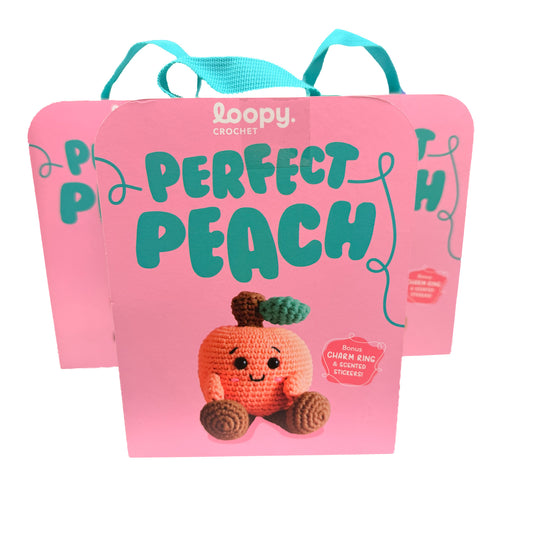 Perfect Peach crochet kit