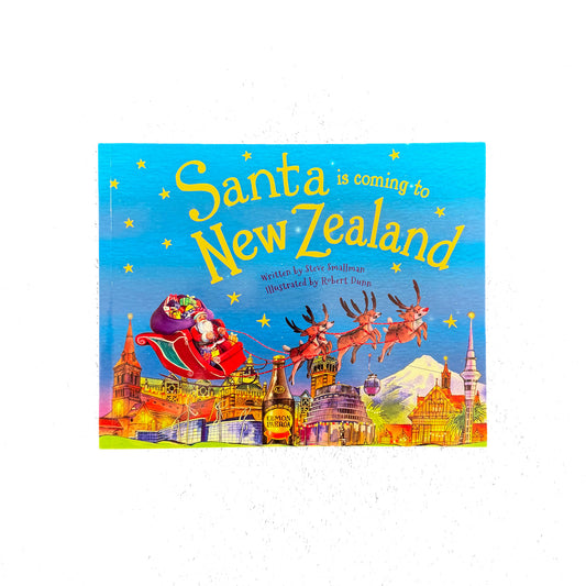Santa is coming to New Zealand book