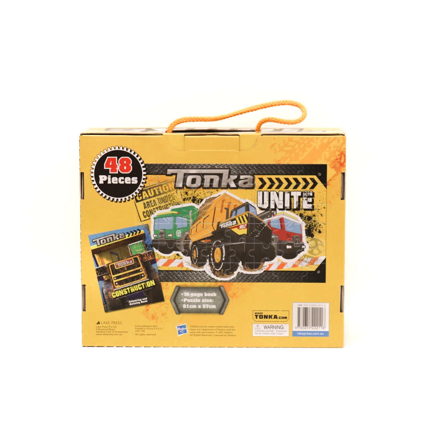 Tonka Book & Floor Puzzle