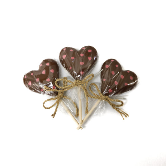 Chocolate Heart on a stick