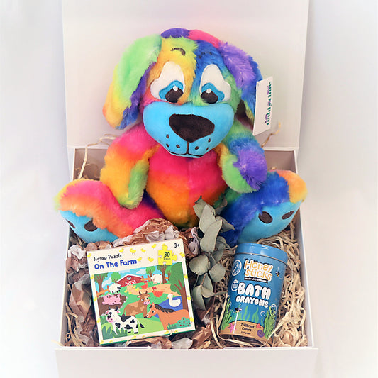 Keeping Busy - Rainbow Gift Box